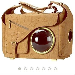 CLOVERPET LUXURY TRAVEL PET CARRIER BUBBLE LUGGAGE